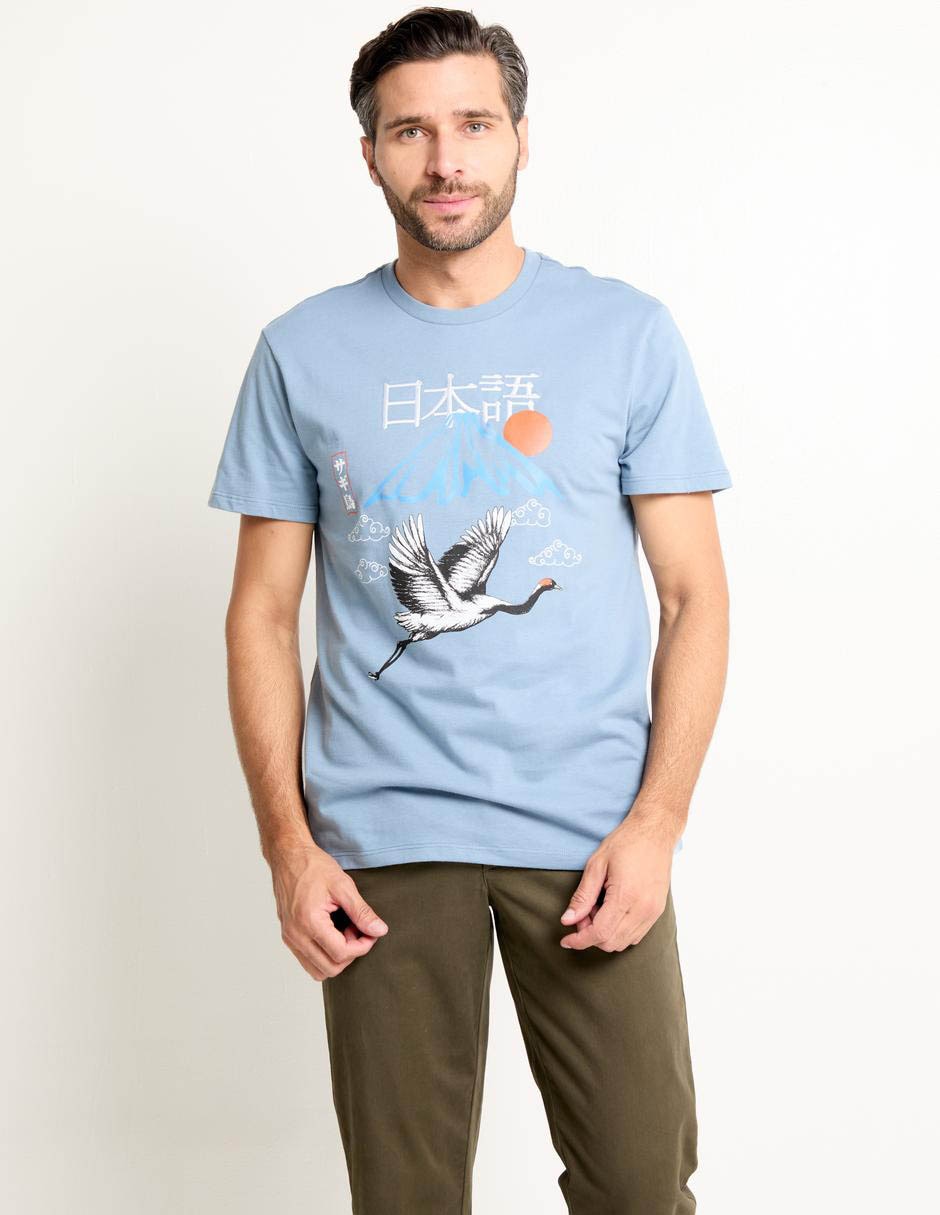 Playera cuello redondo para hombre Playera cuello redondo para hombre