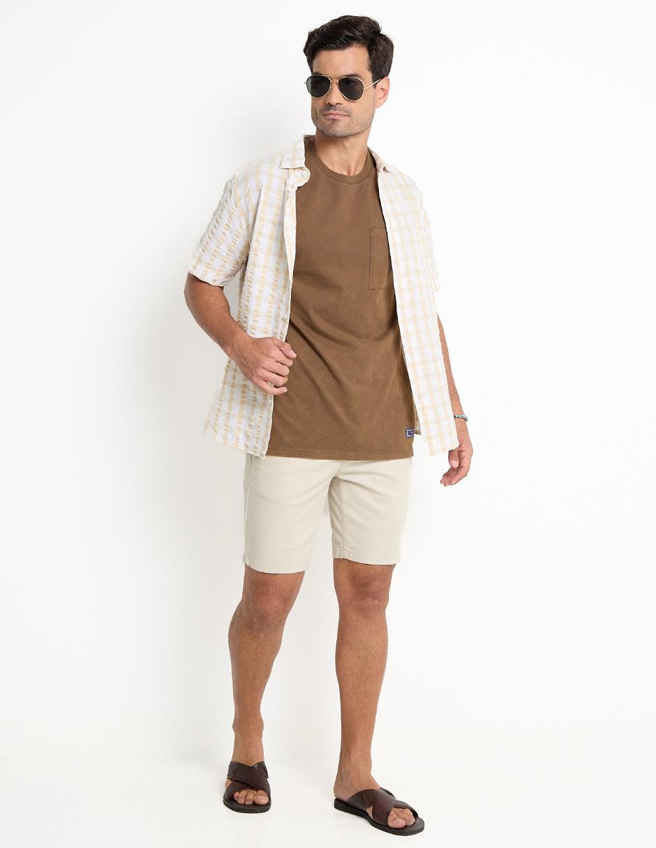 Playera Weekend cuello redondo para hombre