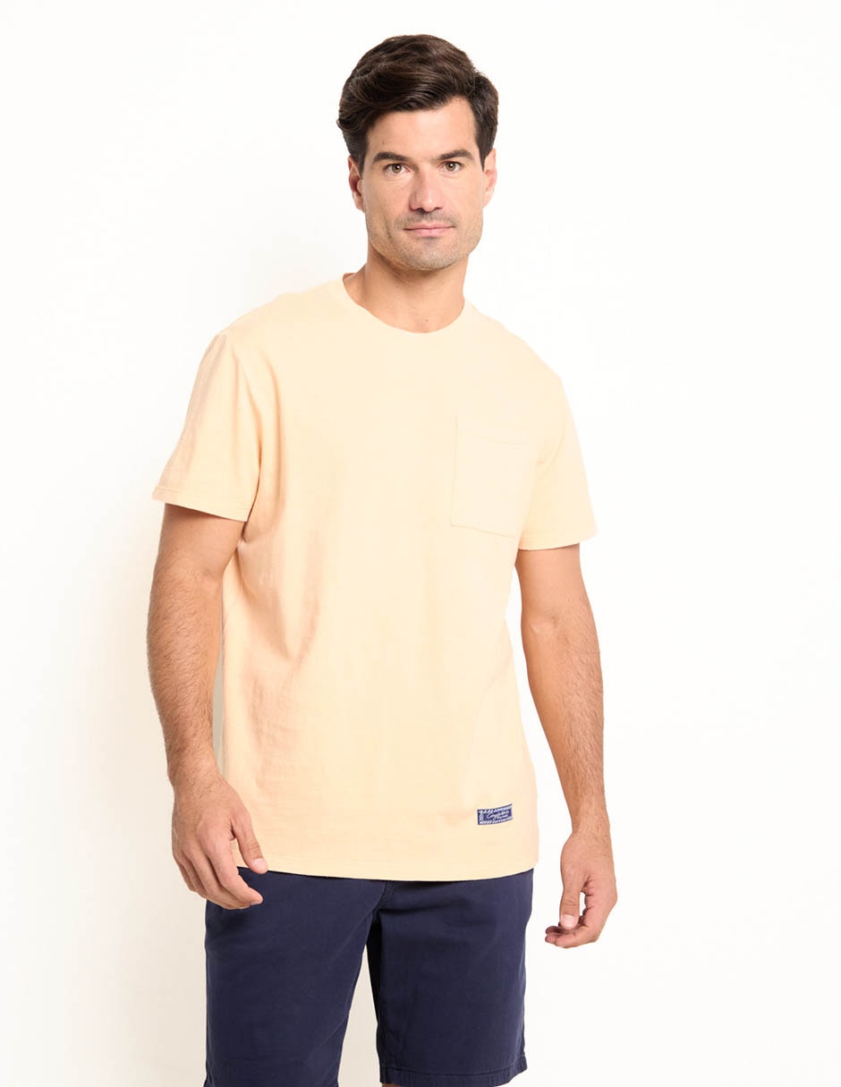 Playera cuello redondo para hombre