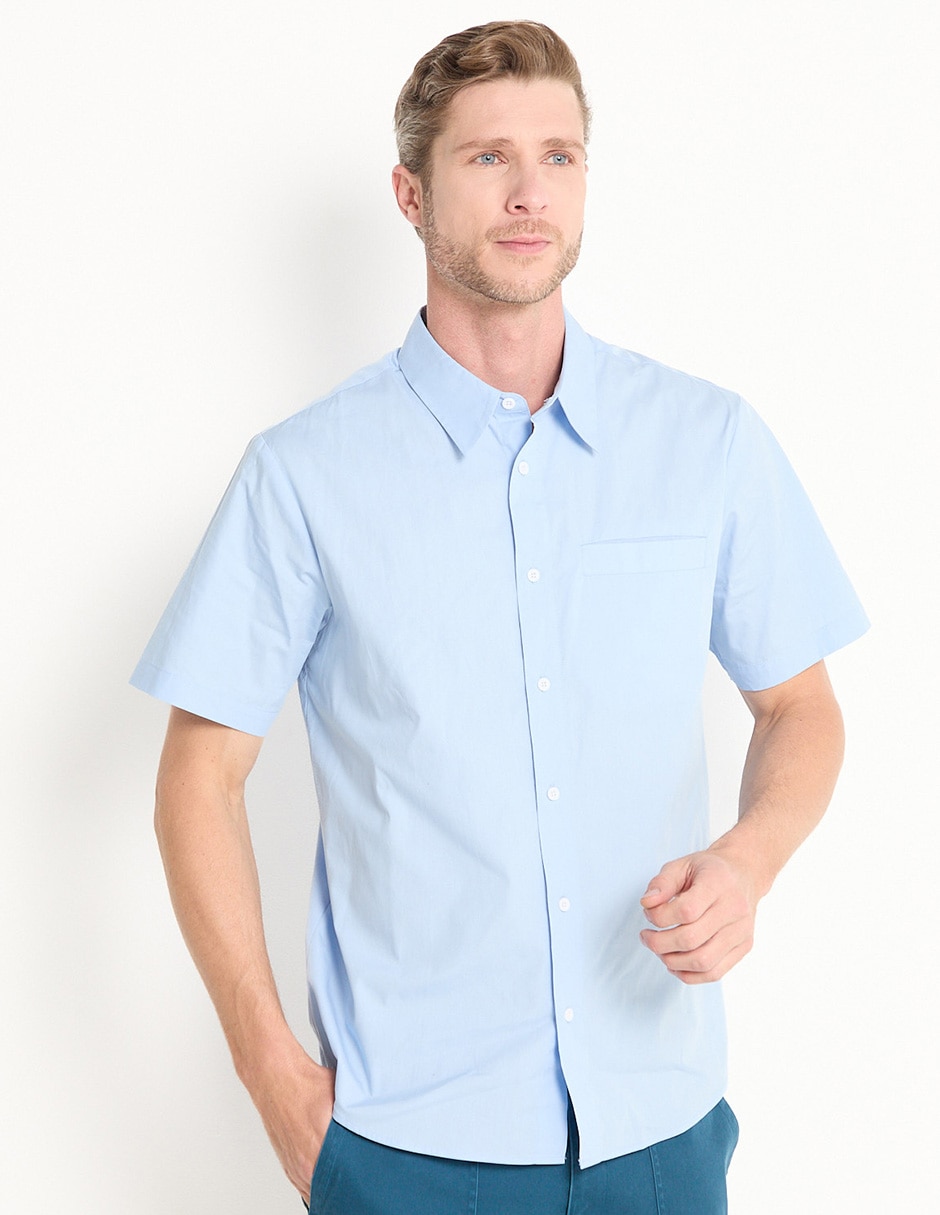 Camisa casual manga corta para hombre Camisa casual manga corta para hombre