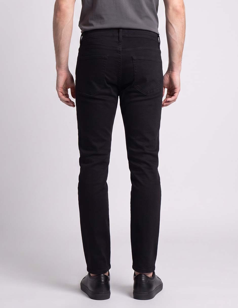 Jeans slim lavado obscuro para hombre 2