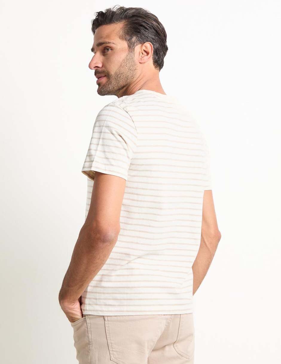 Playera cuello redondo para hombre 2