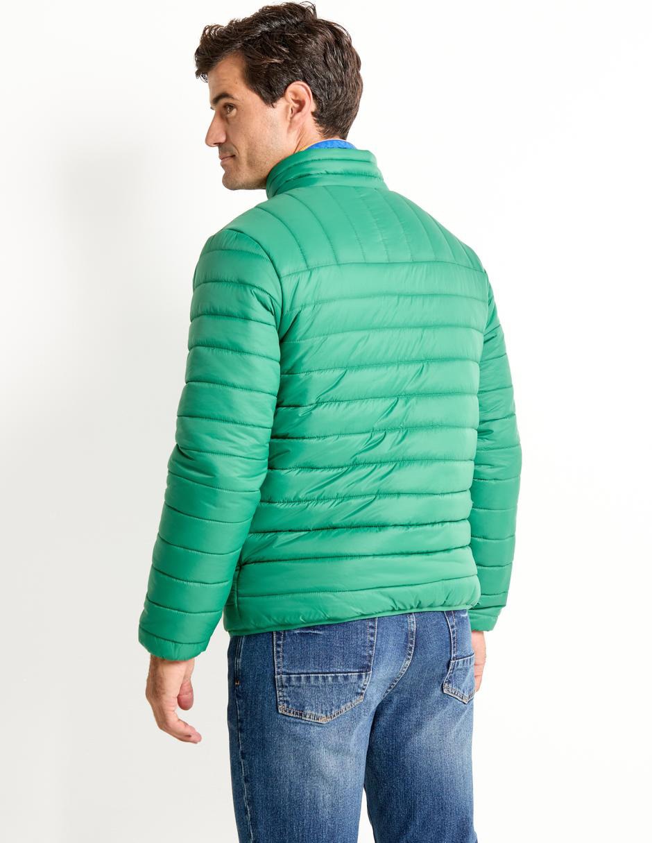 Chamarra acolchada capitonada para hombre