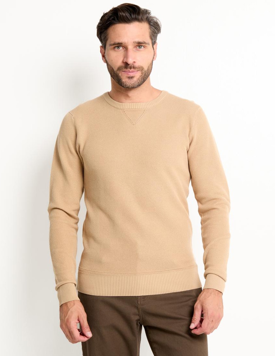 Suéter cuello redondo para hombre Suéter cuello redondo para hombre