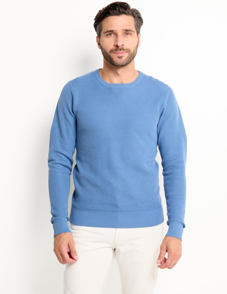 Suéter cuello redondo para hombre Suéter cuello redondo para hombre