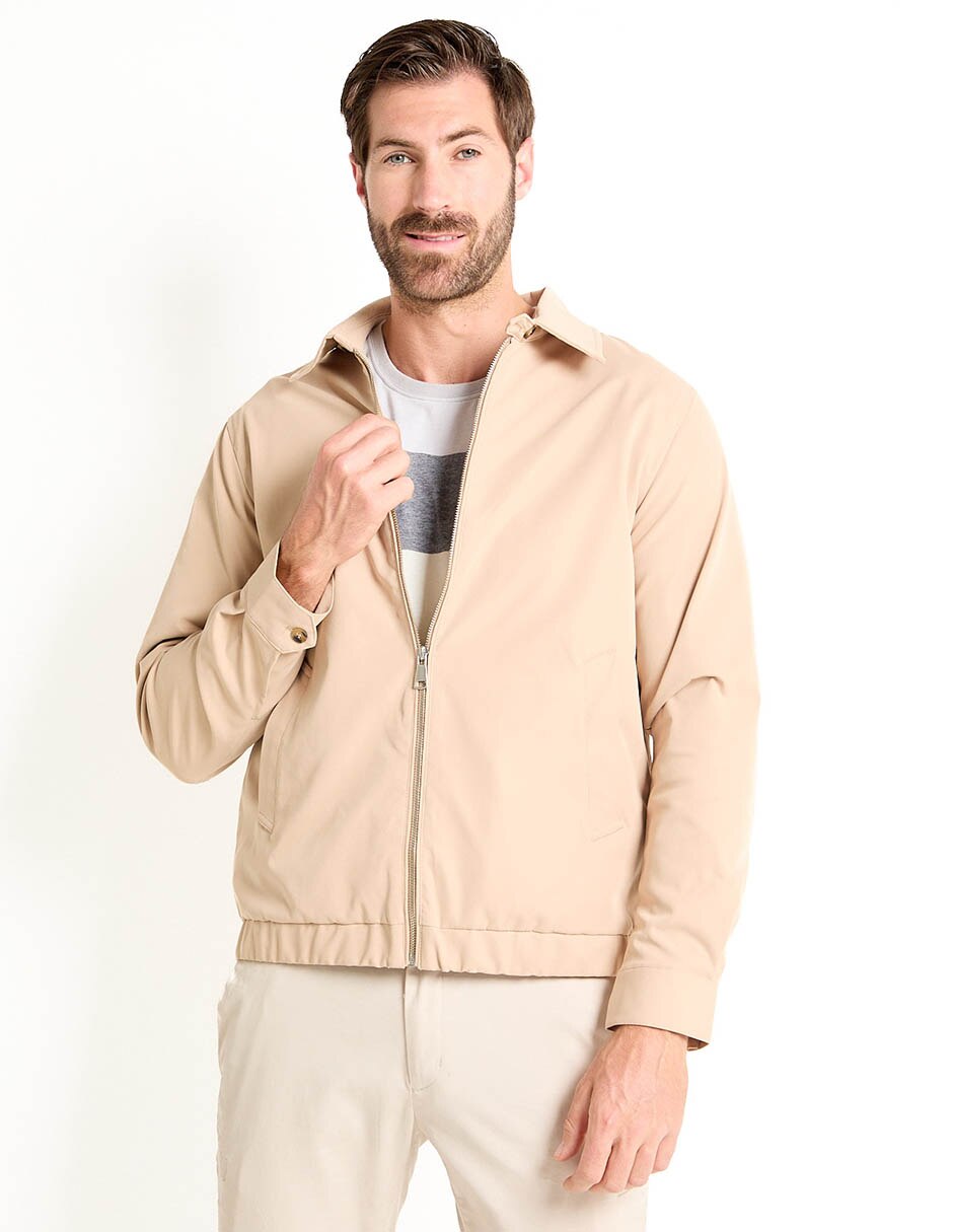Chamarra casual con bolsillos para hombre Chamarra casual con bolsillos para hombre