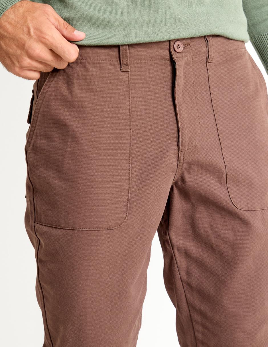 Pantalón recto Weekend de algodón para hombre