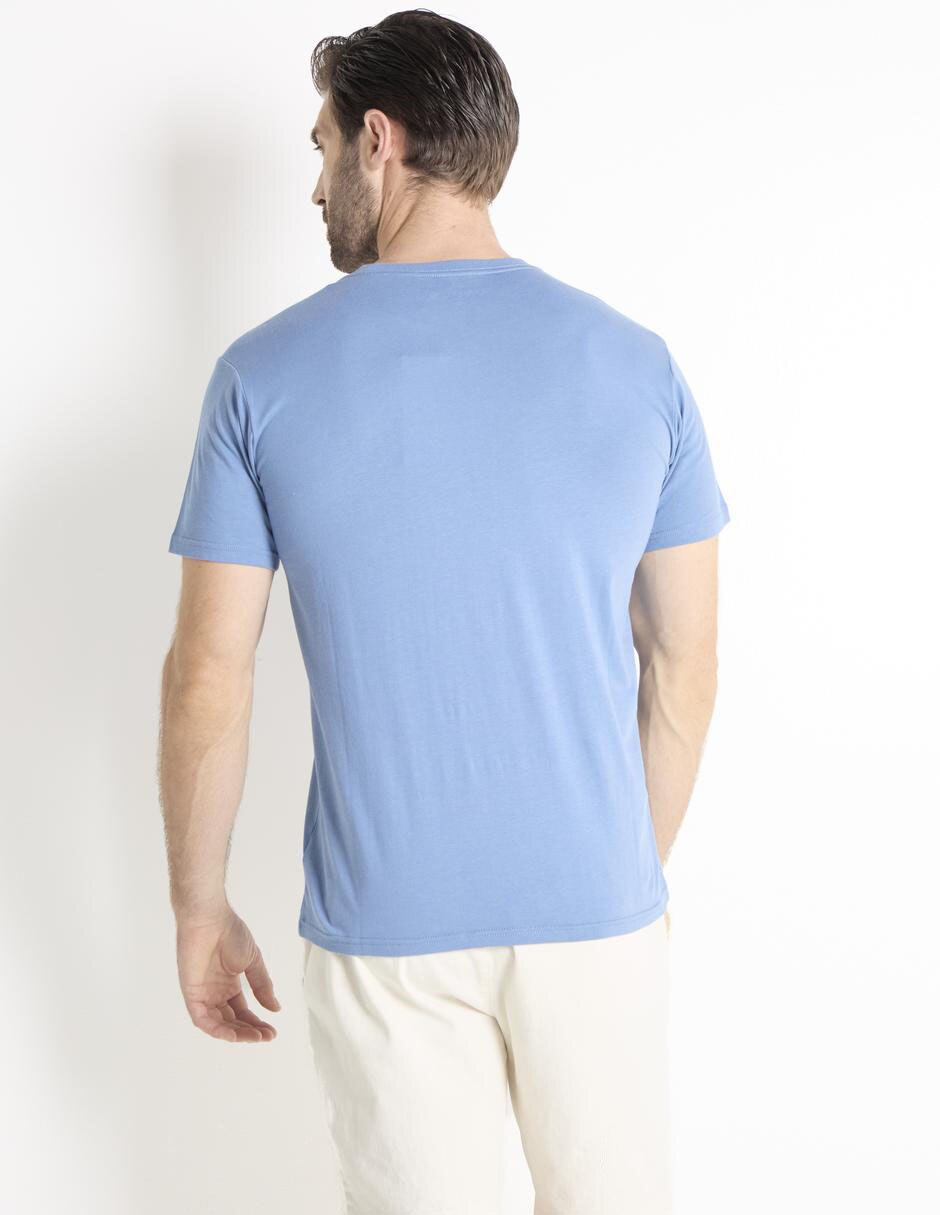 Playera cuello redondo para hombre