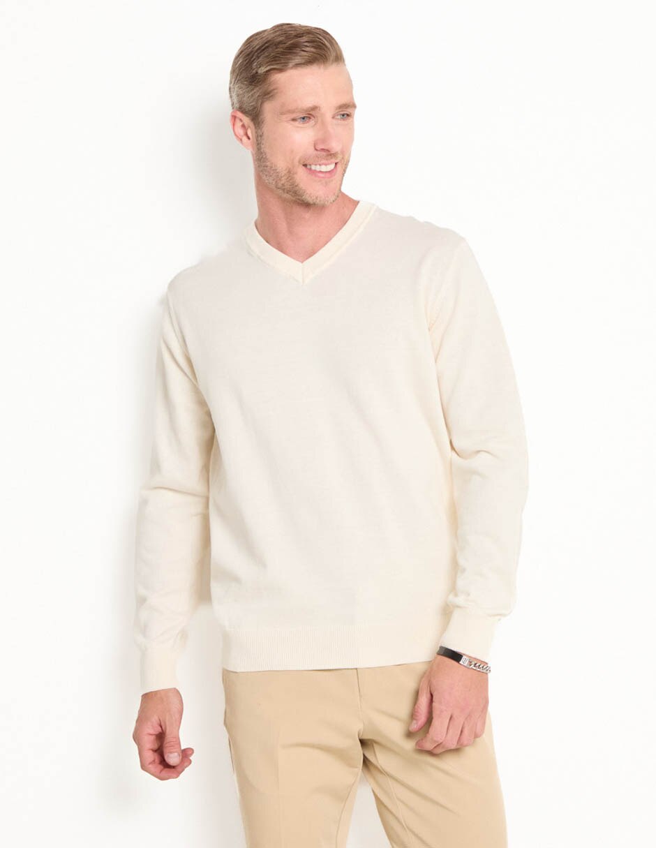Suéter cuello v para hombre Suéter cuello v para hombre