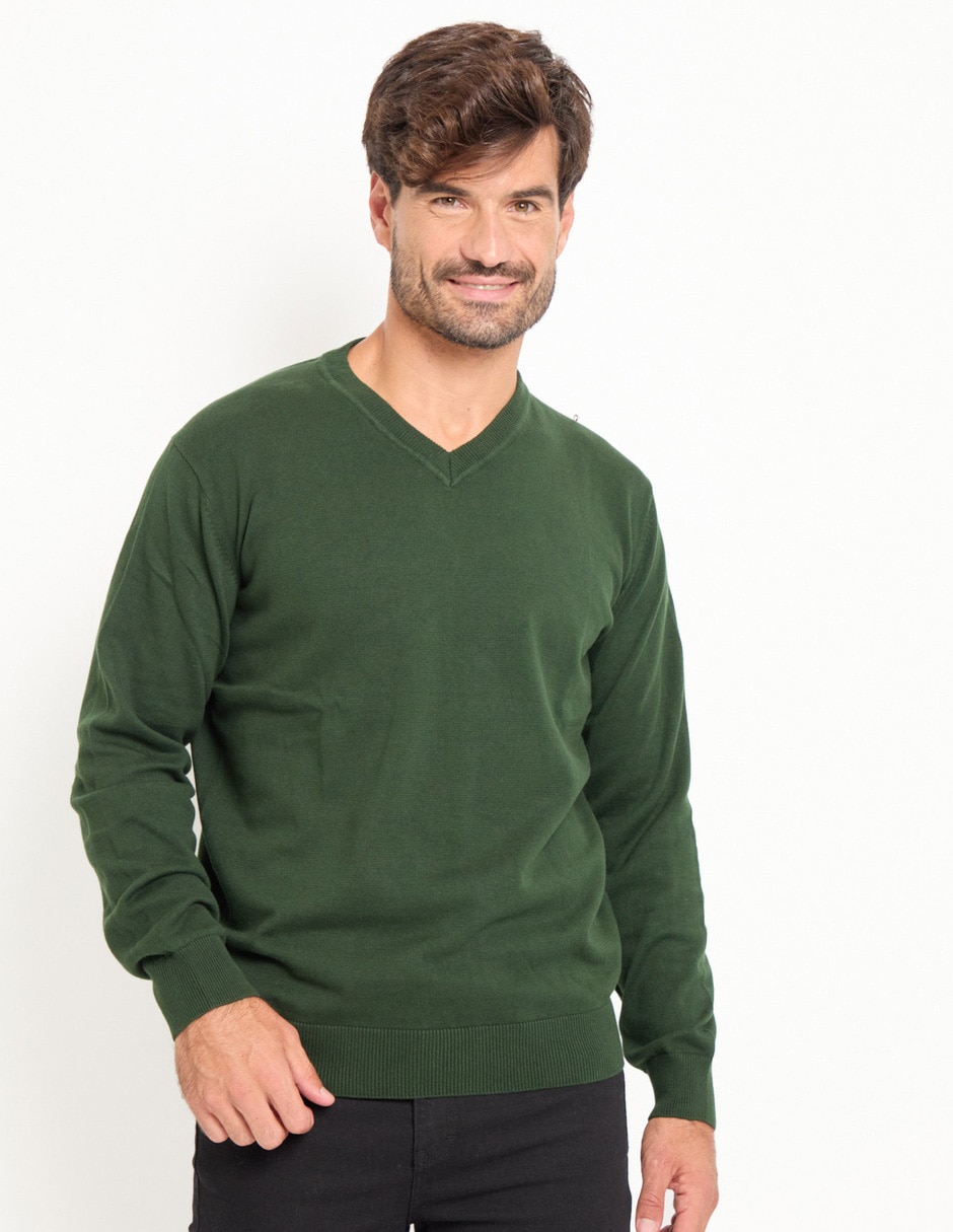 Suéter cuello v para hombre Suéter cuello v para hombre