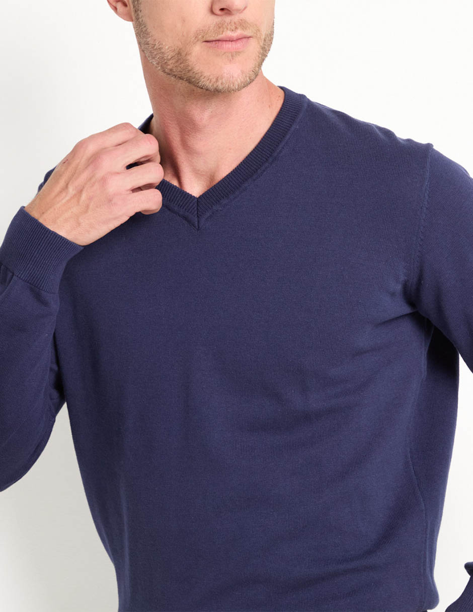 Suéter Weekend cuello V para hombre