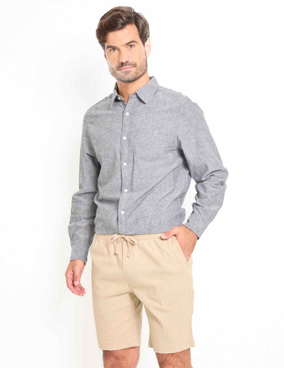 Bermuda de algodón para hombre Bermuda de algodón para hombre