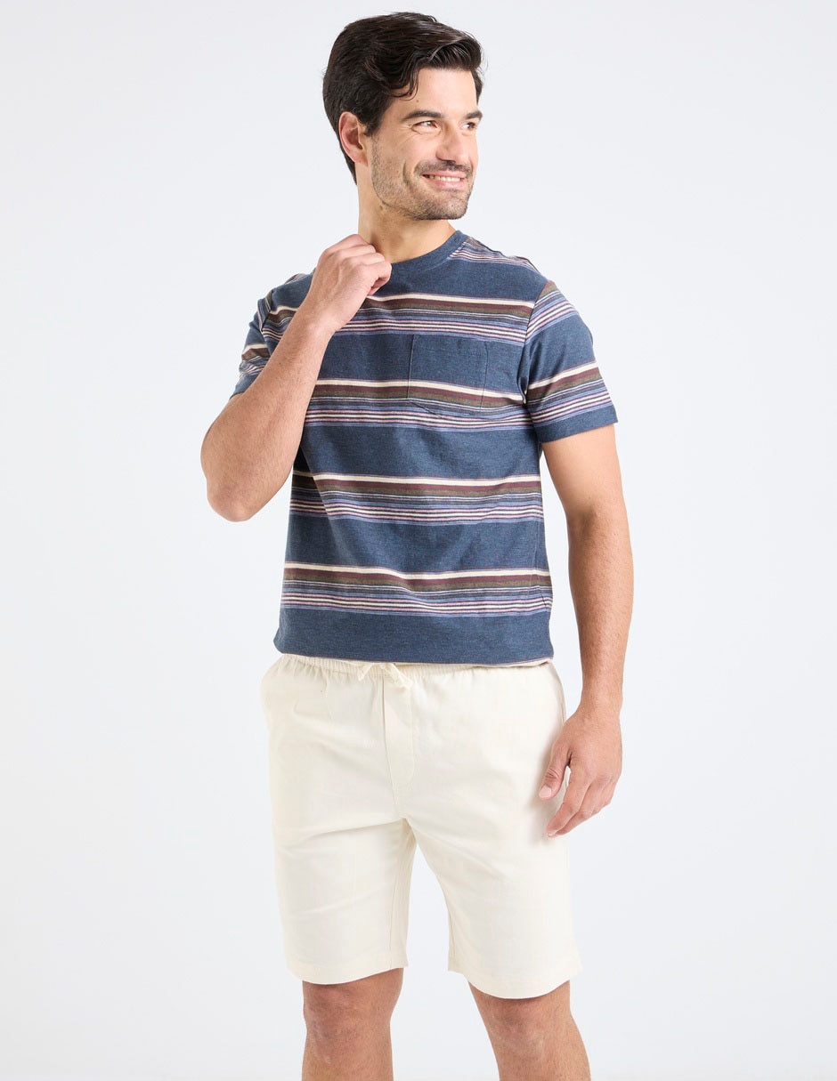 Bermuda de algodón para hombre Bermuda de algodón para hombre