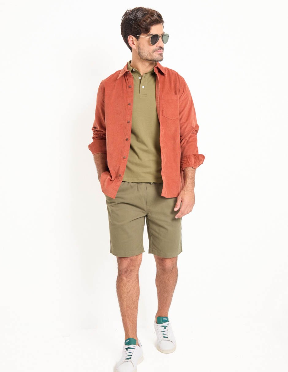 Bermuda de algodón para hombre 3