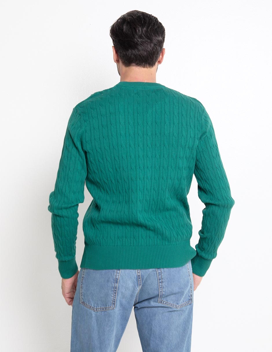 Suéter cuello redondo para hombre 2
