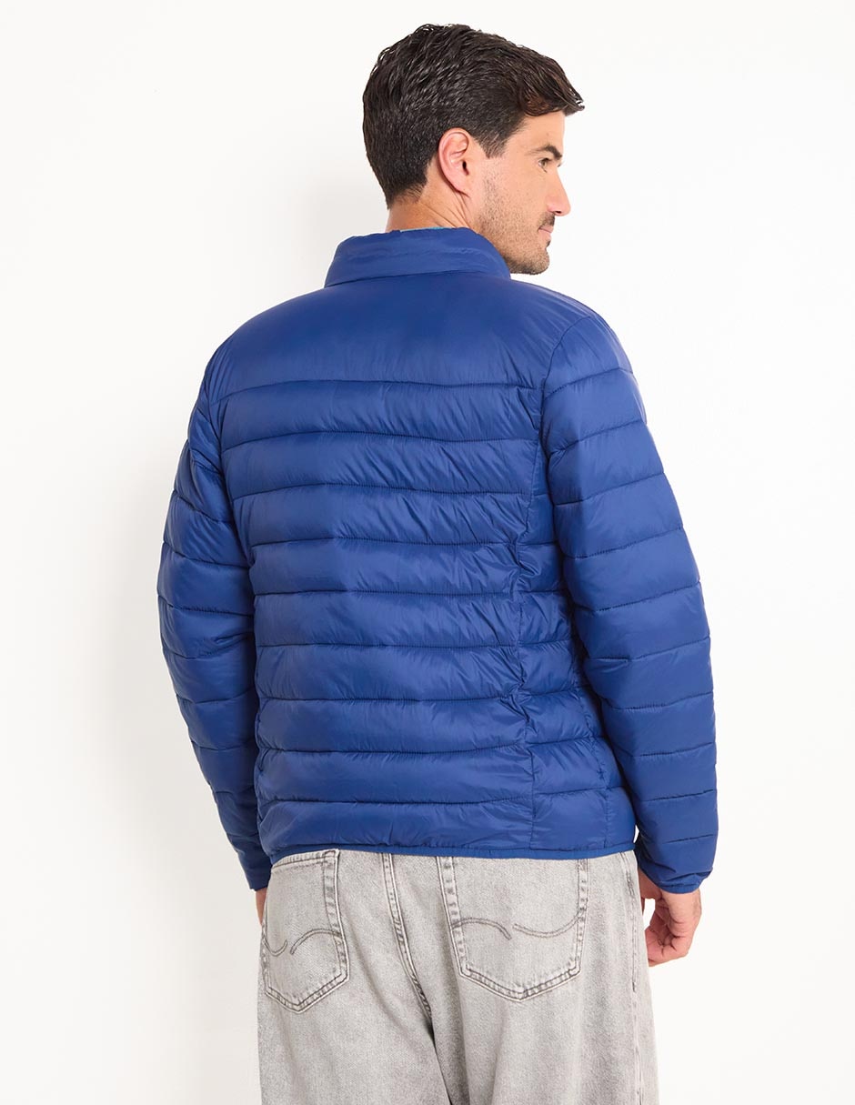 Chamarra acolchada con bolsillos para hombre 5