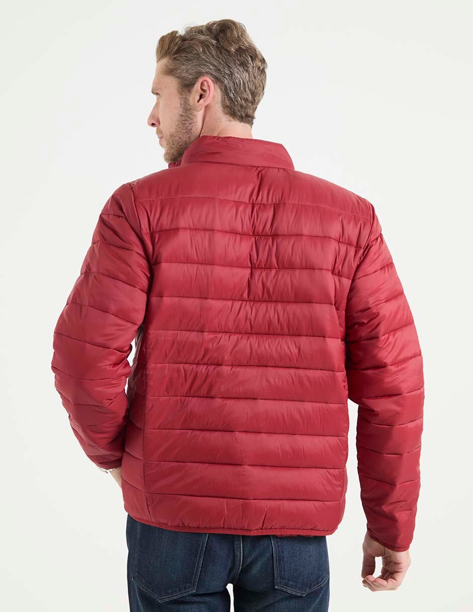 Chamarra acolchada capitonada para hombre 2