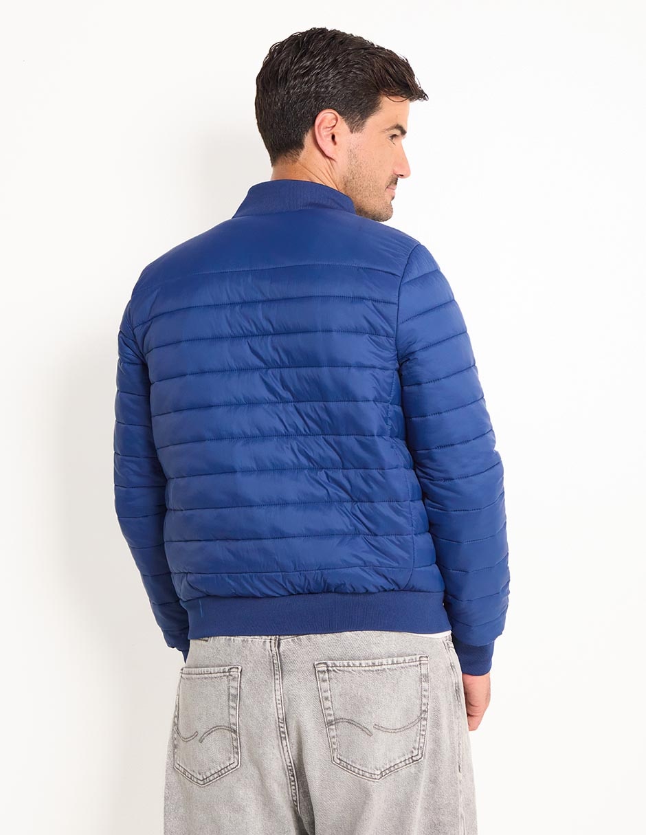 Chamarra bomber capitonada para hombre 5