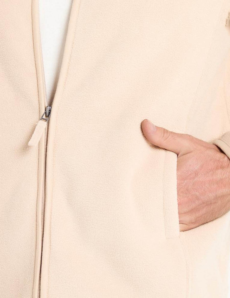 Chamarra casual con bolsillos para hombre