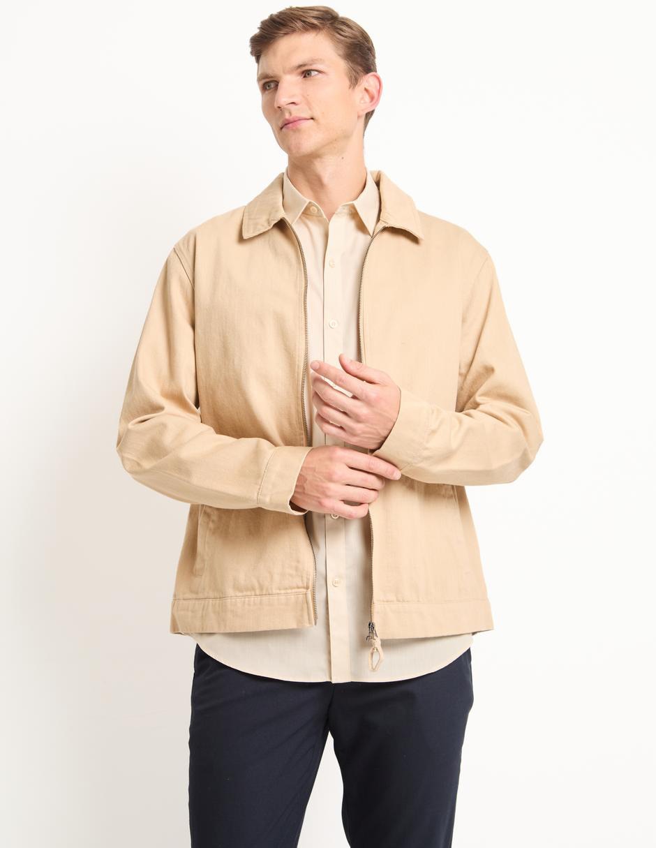 Chamarra casual con bolsillos para hombre Chamarra casual con bolsillos para hombre