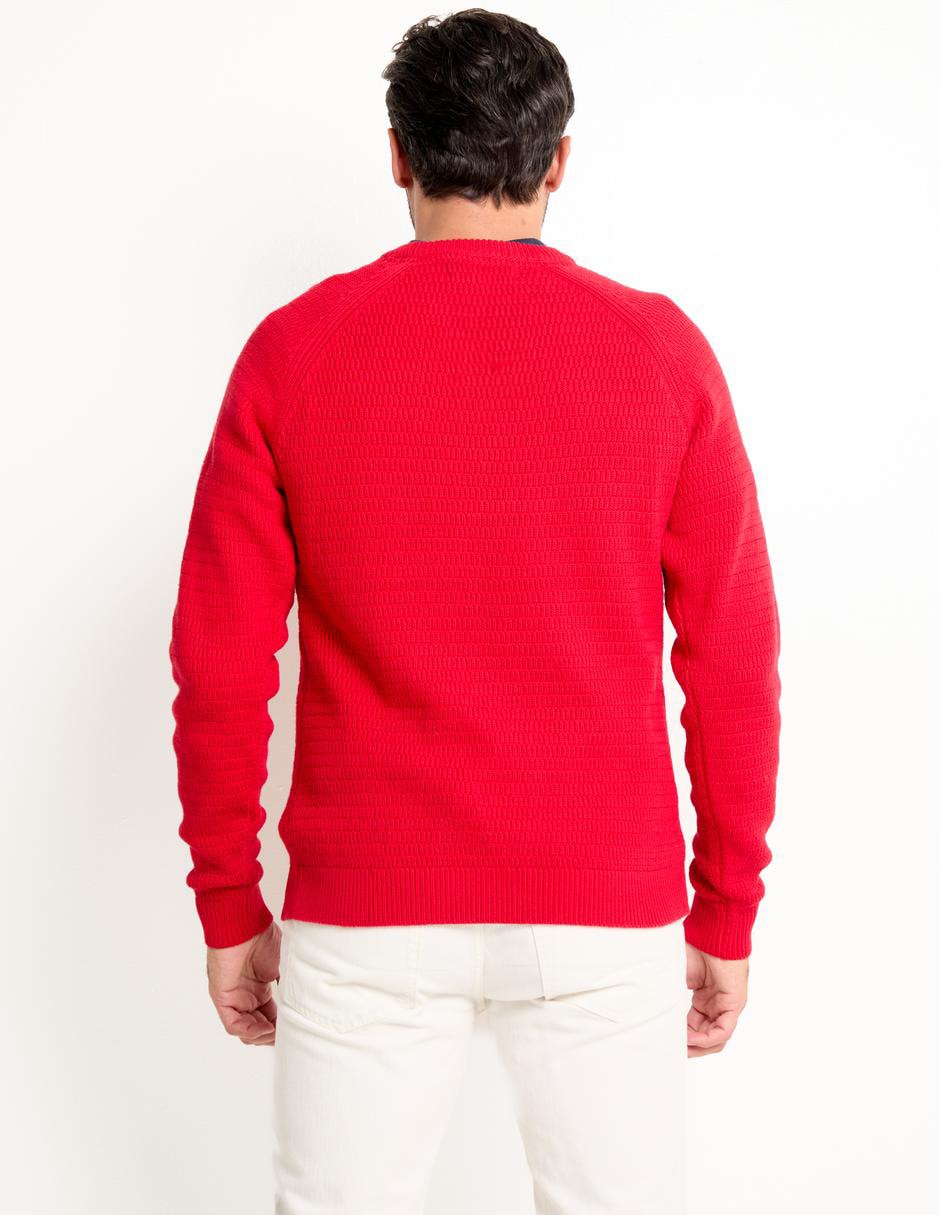 Suéter cuello redondo para hombre 2