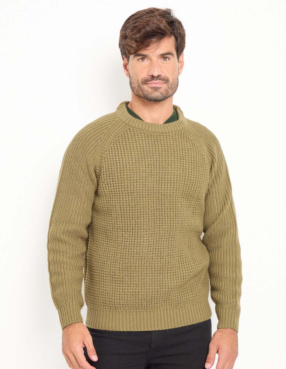 Suéter cuello redondo para hombre Suéter cuello redondo para hombre