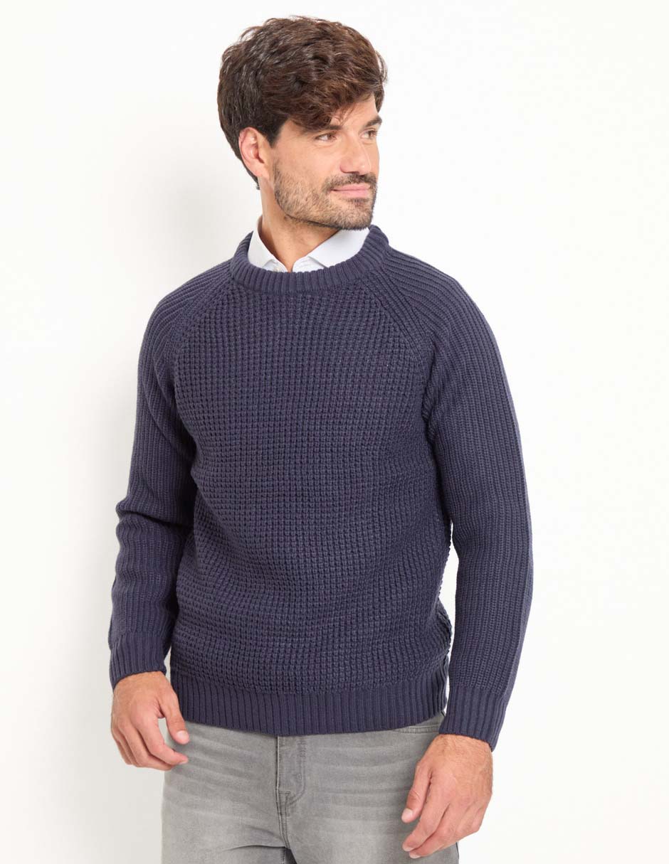 Suéter cuello redondo para hombre Suéter cuello redondo para hombre