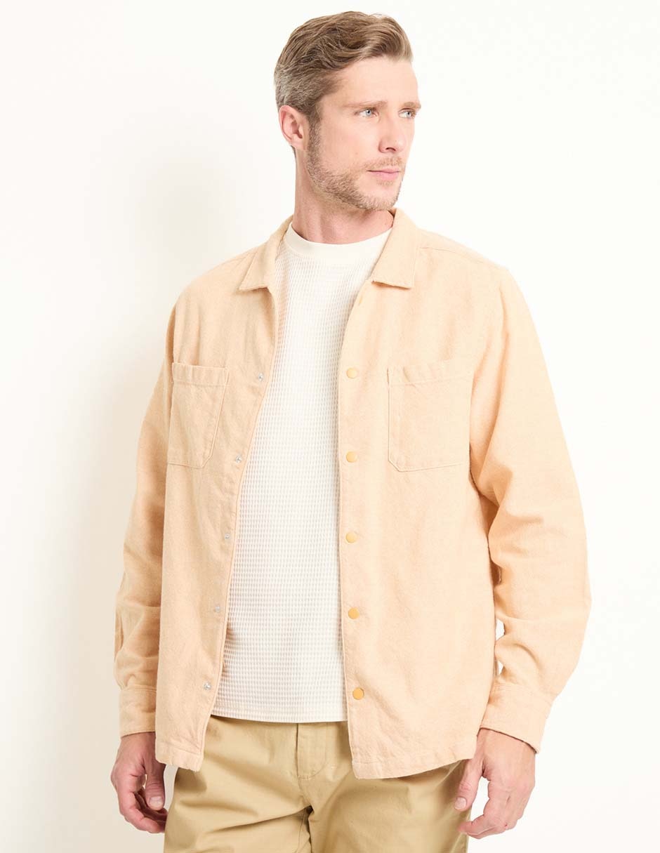 Camisa casual manga larga para hombre Camisa casual manga larga para hombre