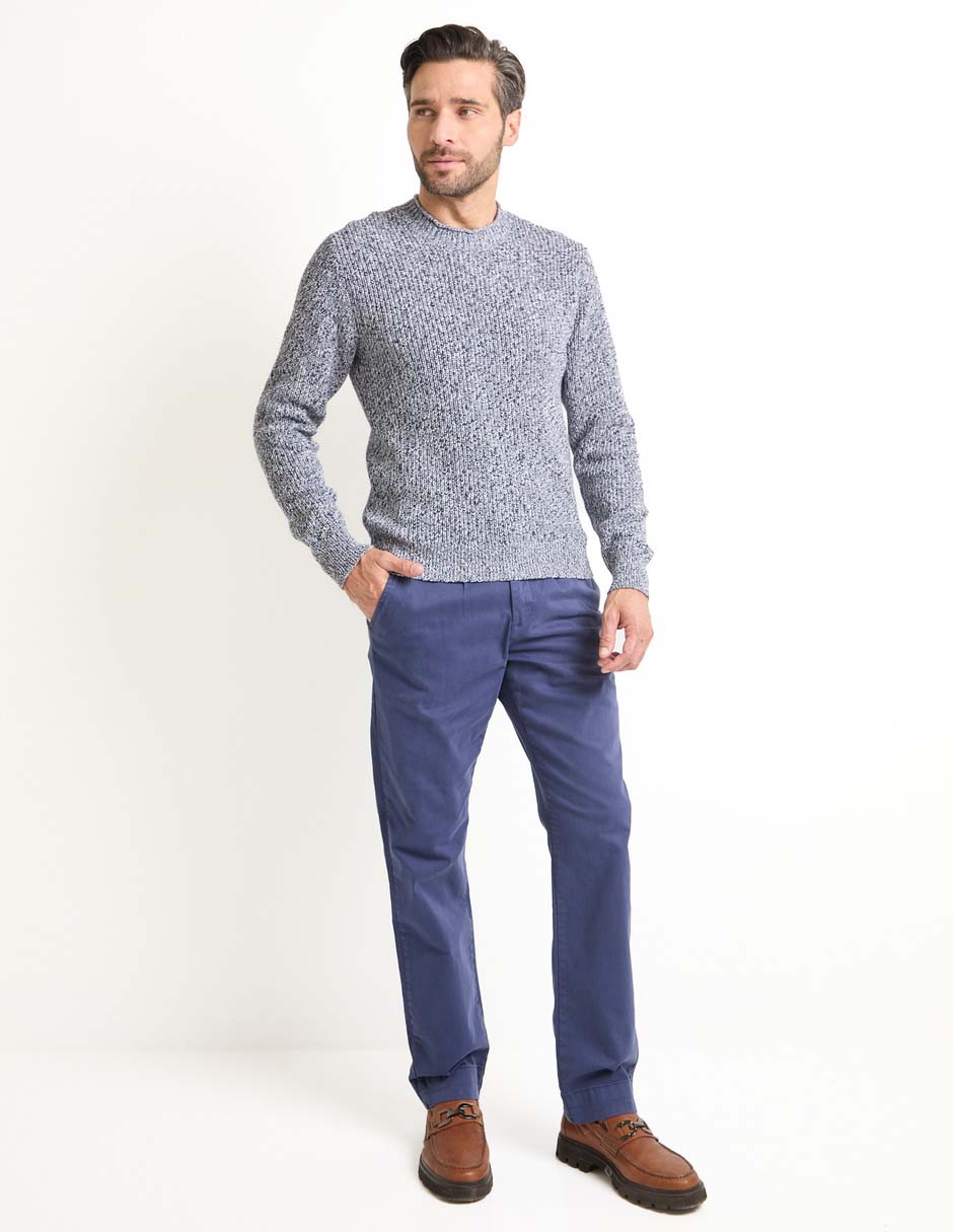 Suéter cuello redondo para hombre 4