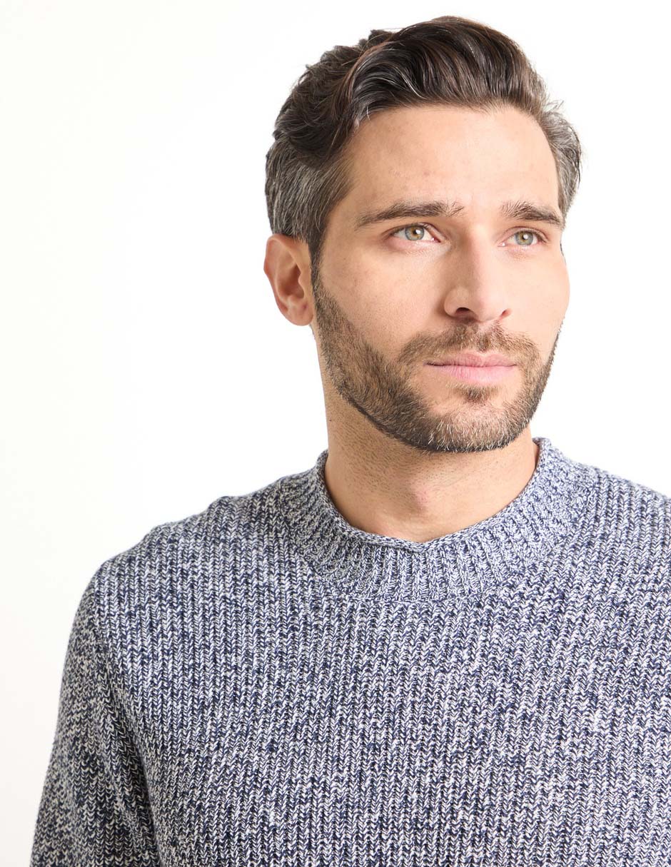 Suéter cuello redondo para hombre 3