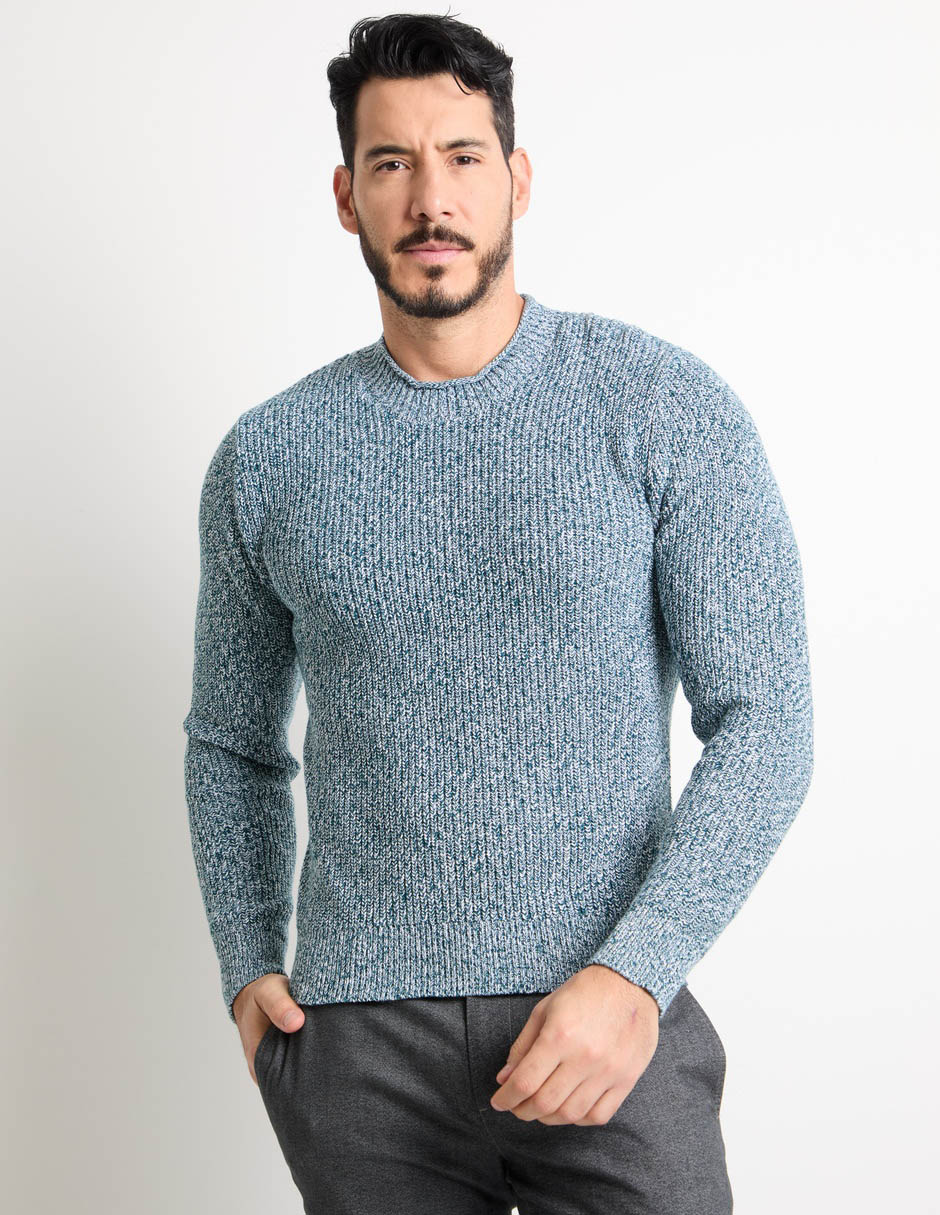 Suéter cuello redondo para hombre Suéter cuello redondo para hombre