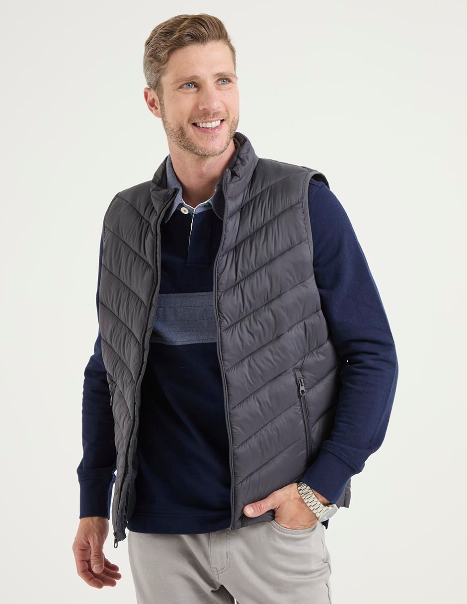 Chaleco con bolsillos para hombre Chaleco con bolsillos para hombre