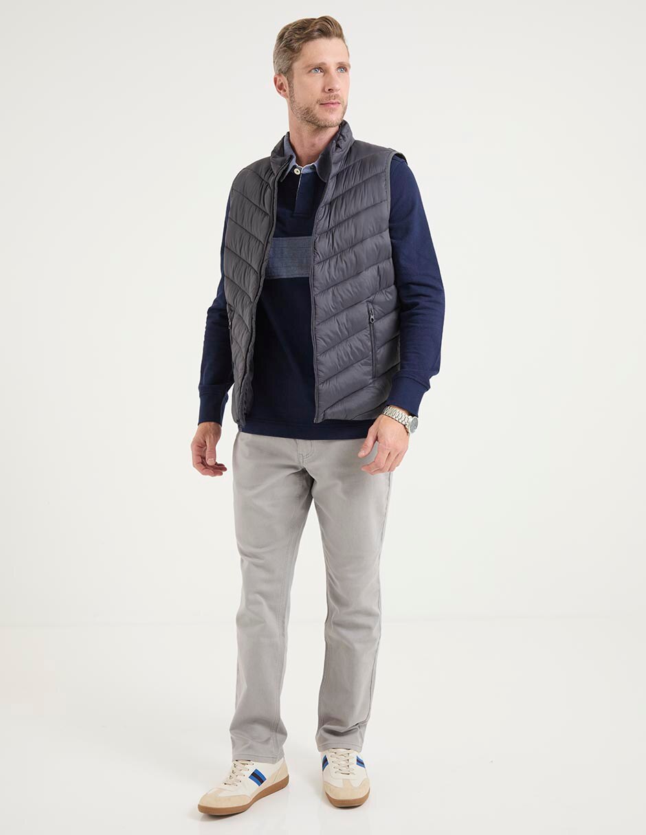 Chaleco con bolsillos para hombre