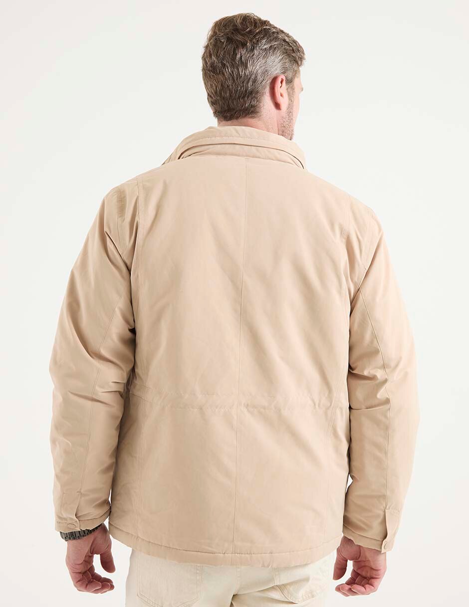Chamarra cazadora con capucha para hombre 2