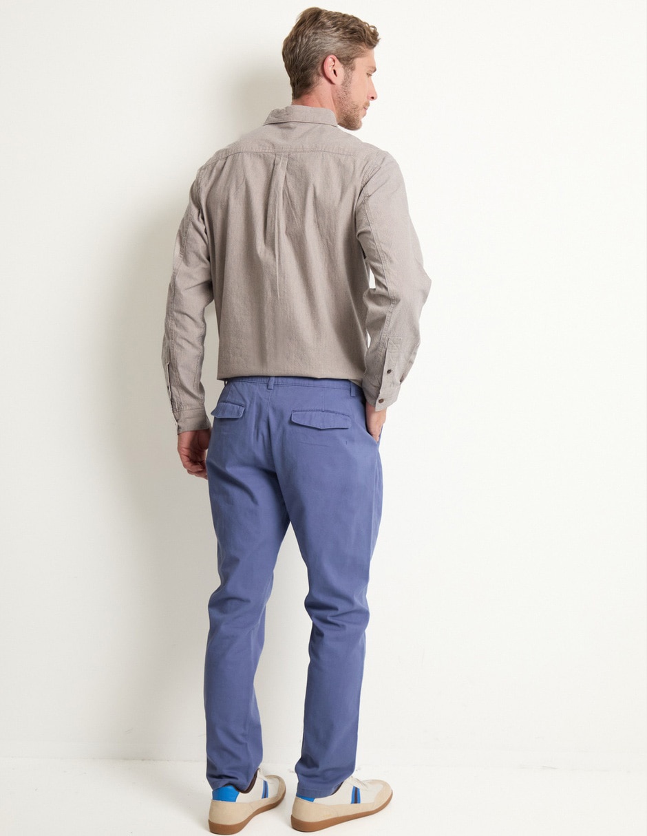 Pantalón chino recto para hombre 5