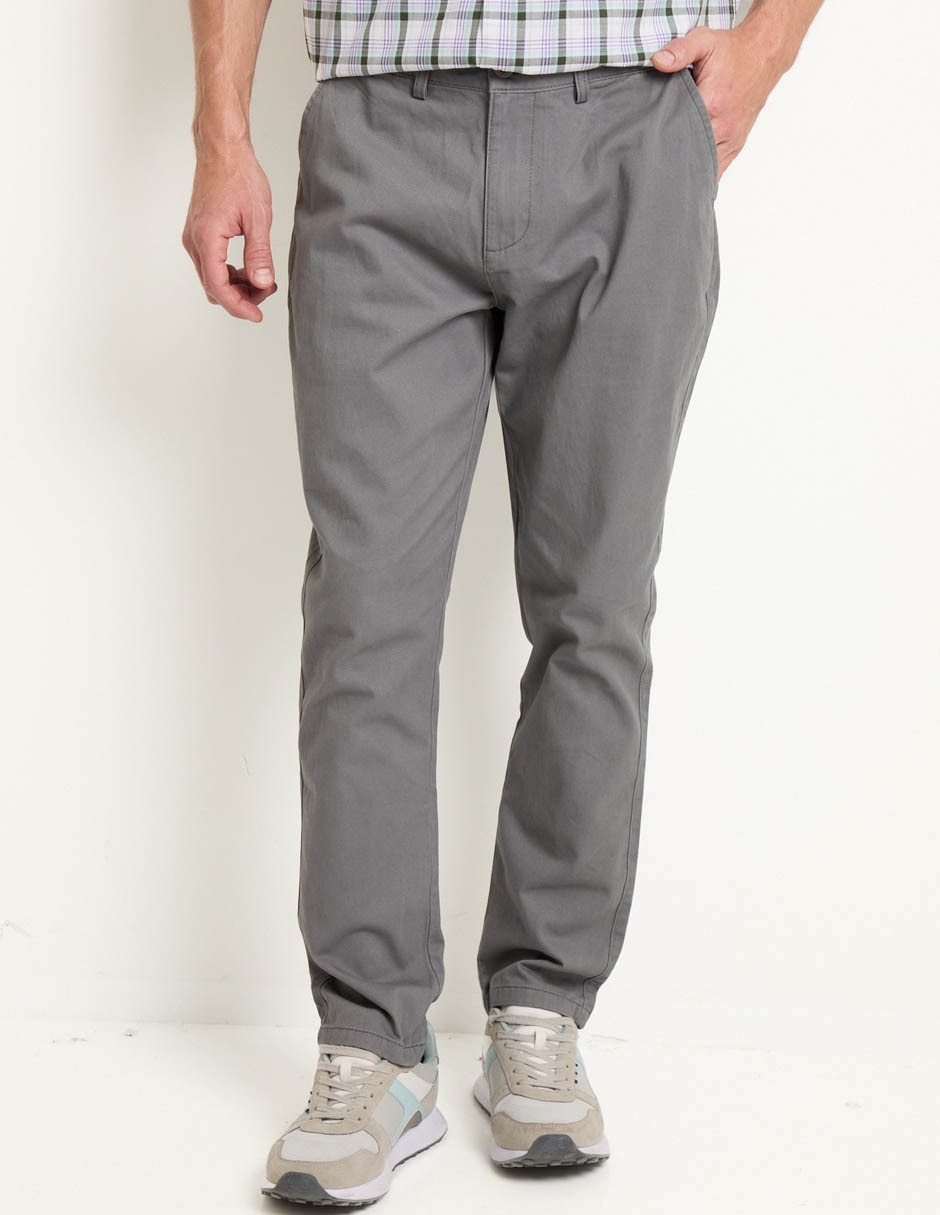 Pantalón chino recto para hombre Pantalón chino recto para hombre