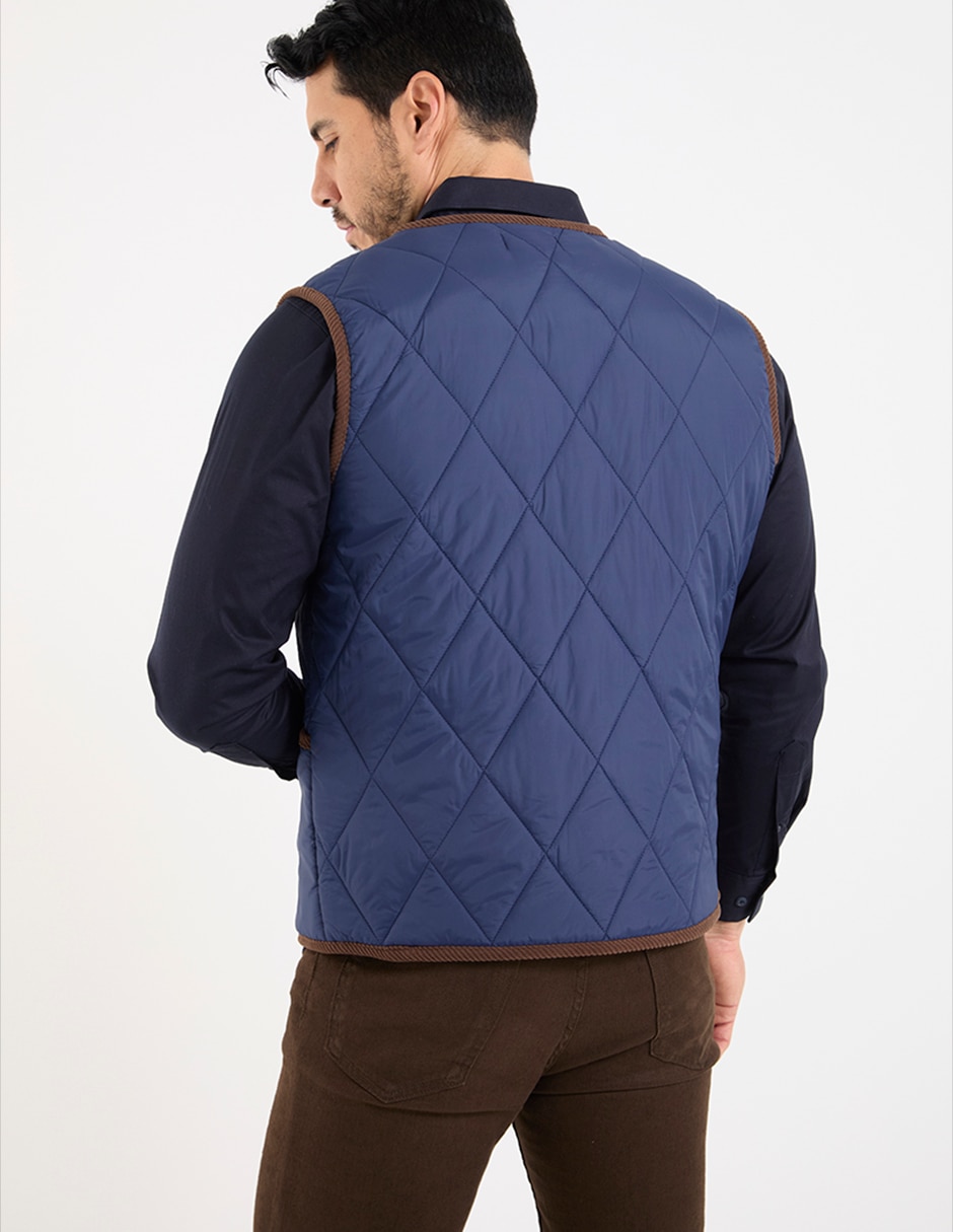 Chaleco Weekend capitonado para hombre