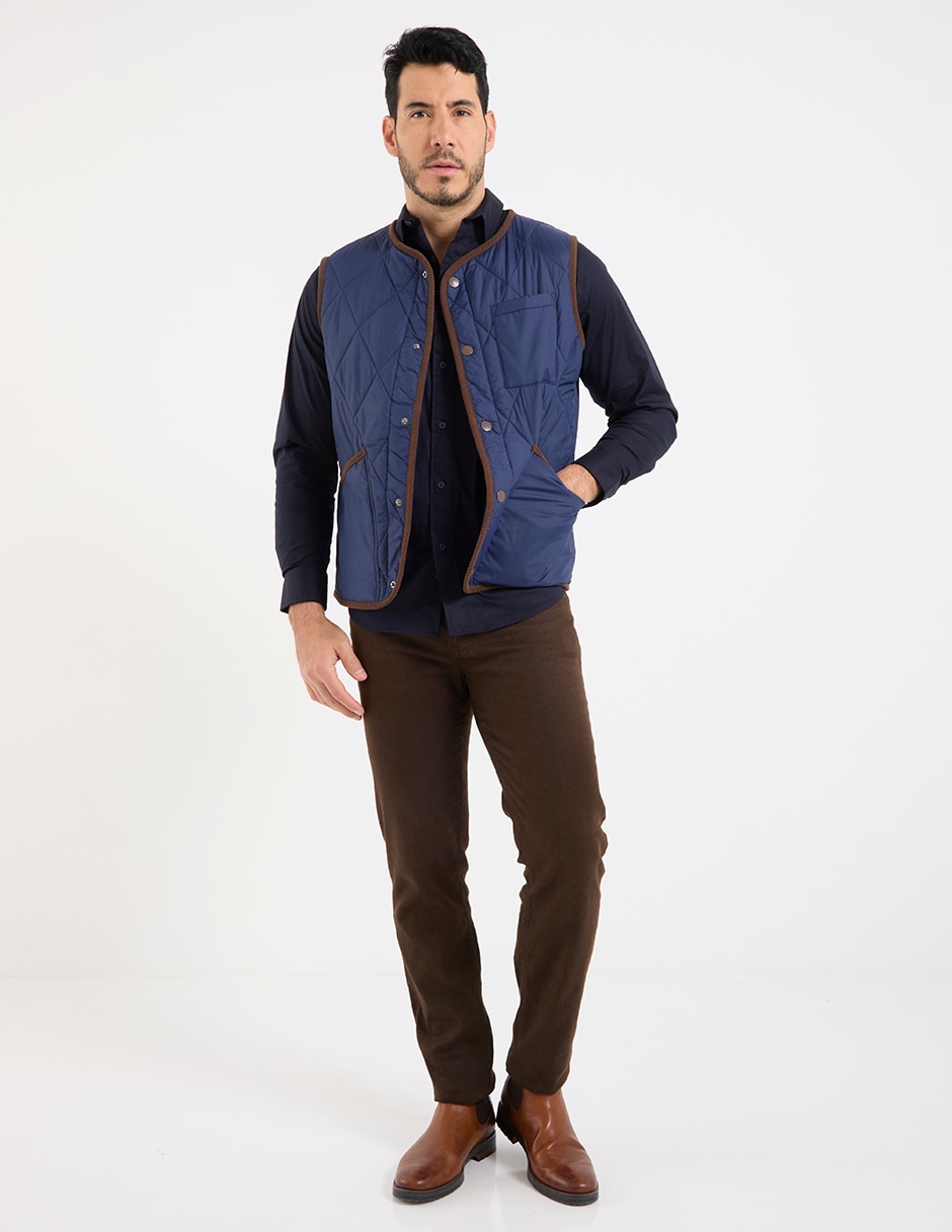 Chaleco Weekend capitonado para hombre