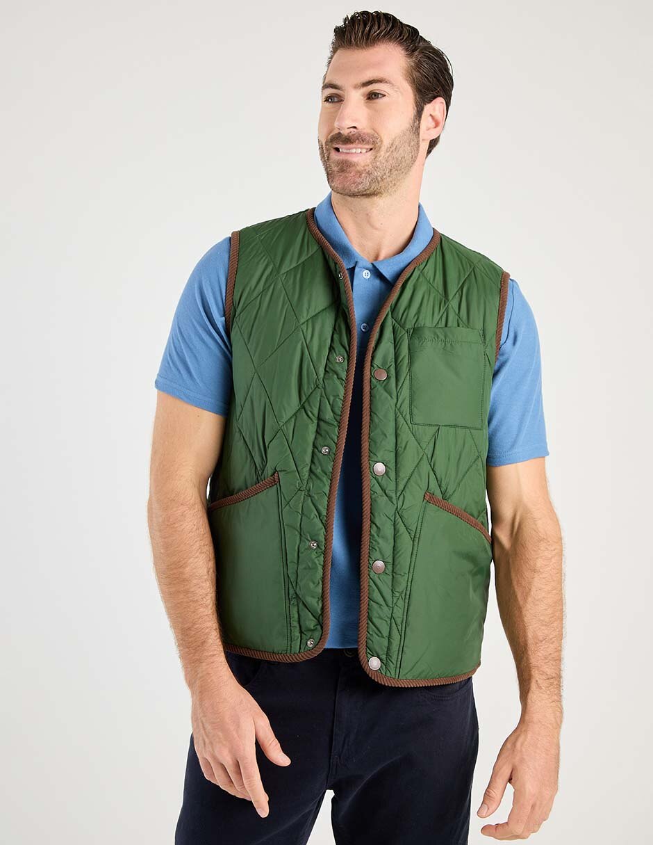 Chaleco capitonado para hombre Chaleco capitonado para hombre