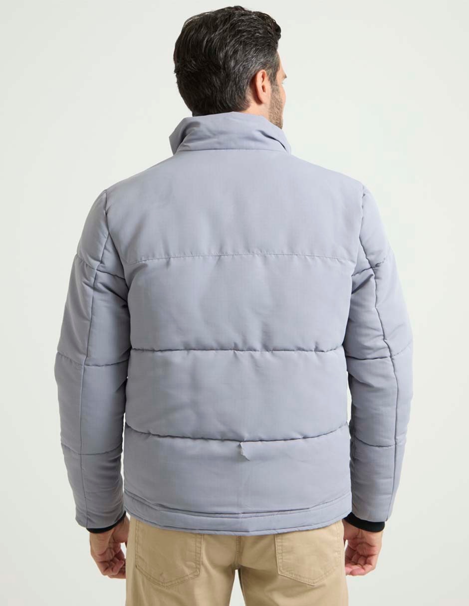 Chamarra acolchada capitonada para hombre 5