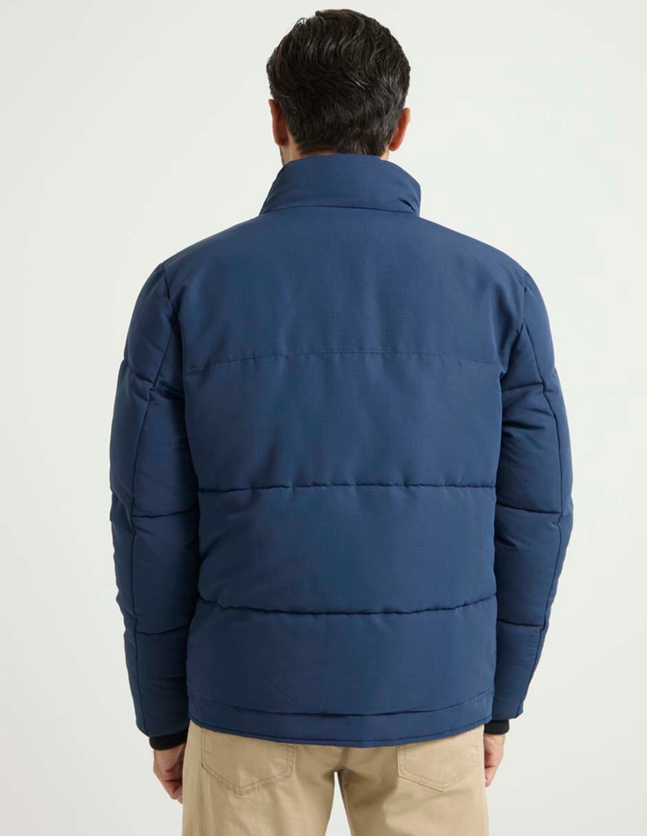 Chamarra acolchada capitonada para hombre 5