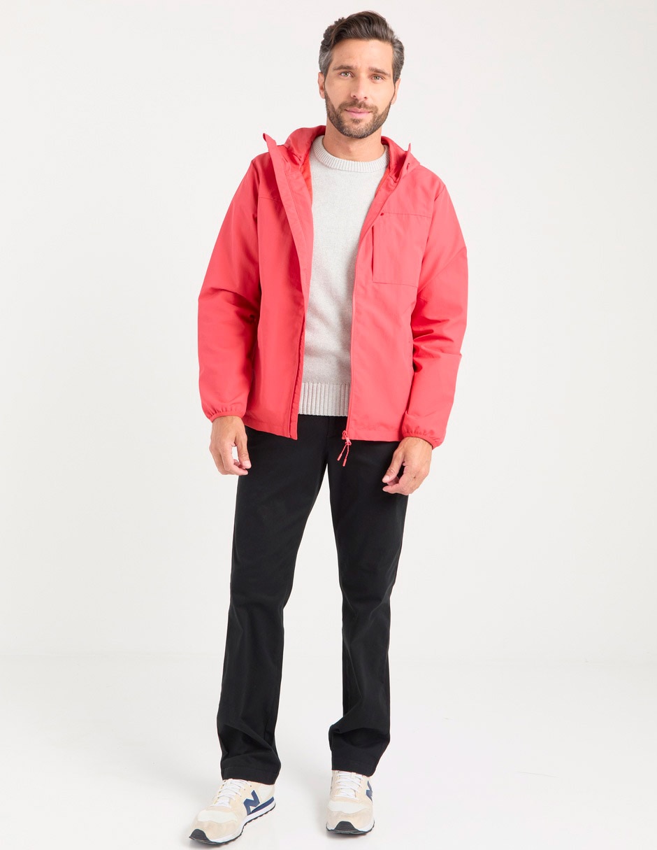Chamarra parka con capucha para hombre 3