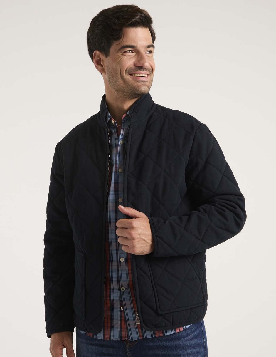 Chamarra casual con bolsillos para hombre Chamarra casual con bolsillos para hombre