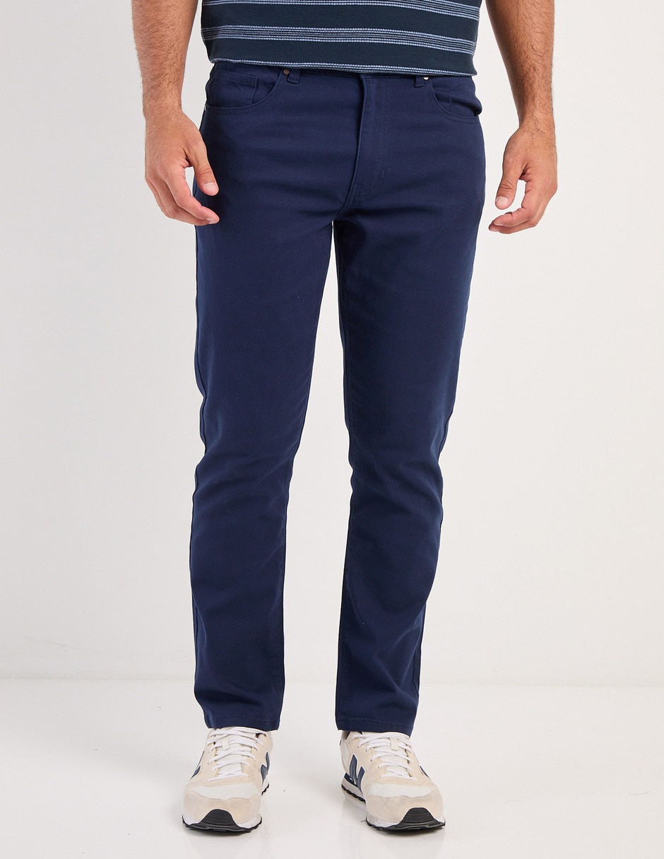Pantalón slim de algodón para hombre Pantalón slim de algodón para hombre
