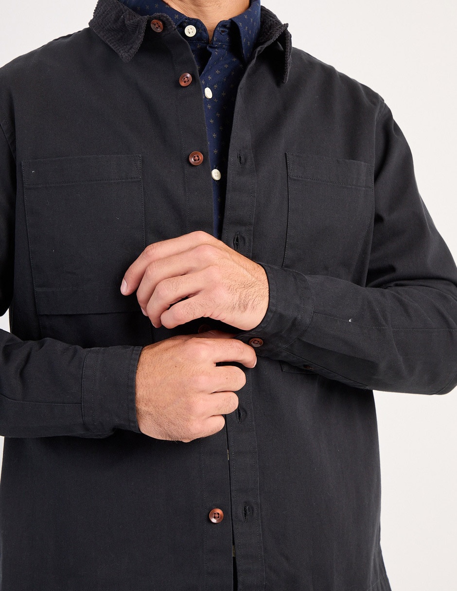 Chamarra denim Weekend de mezclilla con bolsillos para hombre
