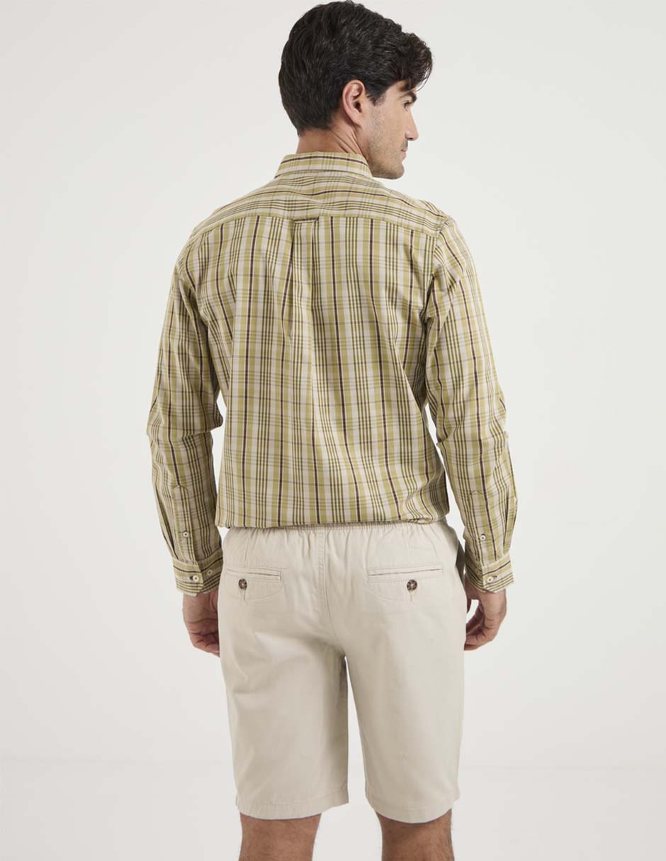 Bermuda de gabardina para hombre 2