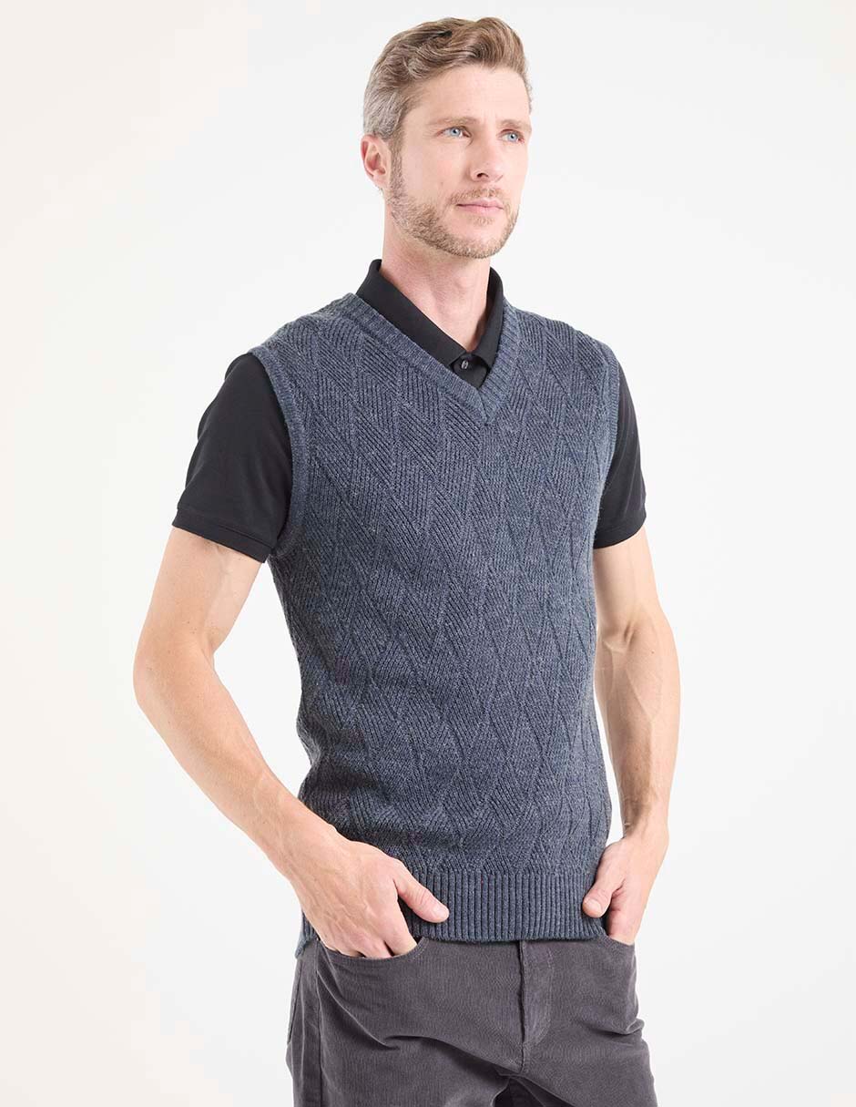 Chaleco tejido para hombre Chaleco tejido para hombre
