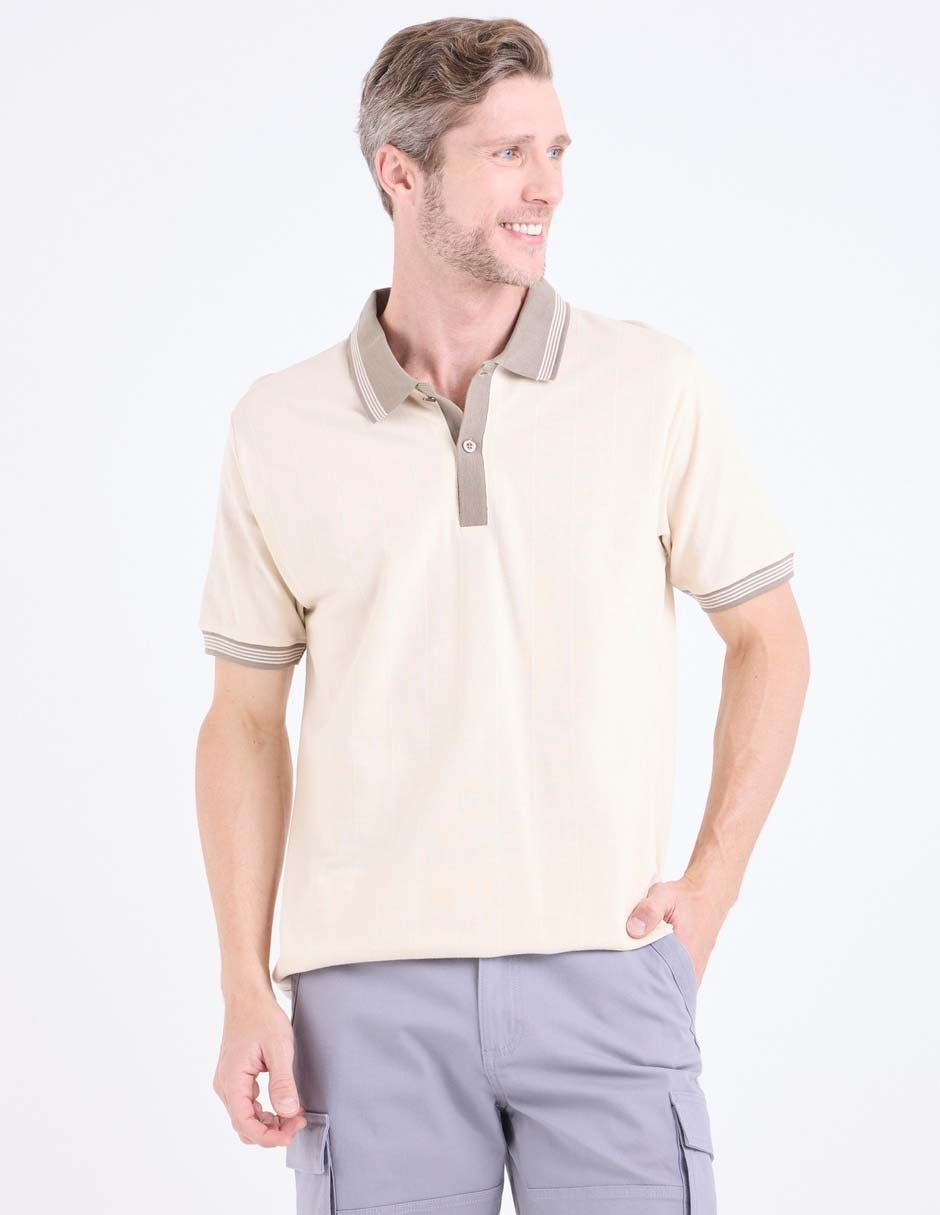 Playera tipo polo para hombre