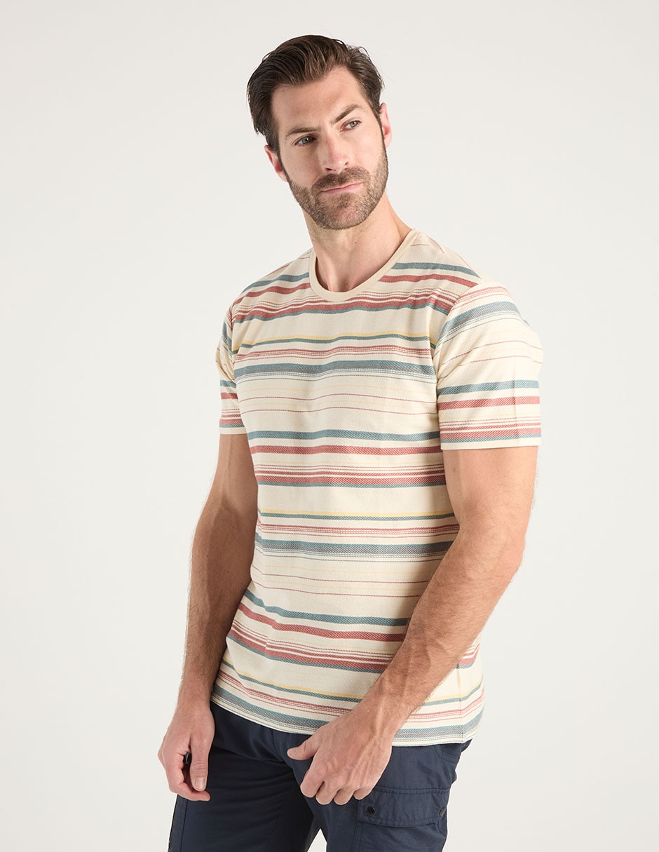 Playera cuello redondo para hombre 1