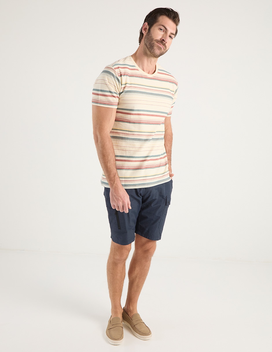Playera cuello redondo para hombre 3